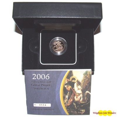 (image for) 2006 Gold Proof Sovereign